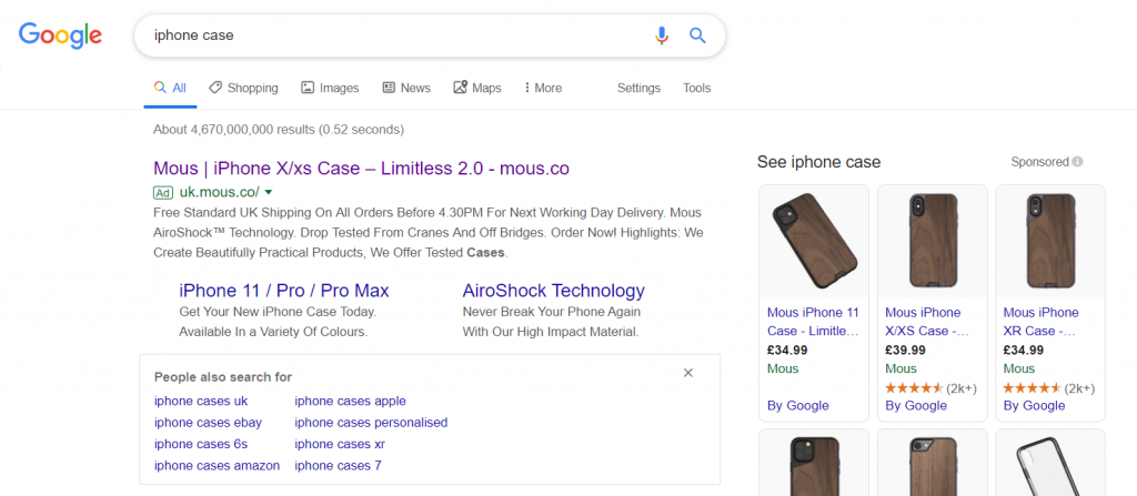 Mous – Analyse A Real PPC Campaign