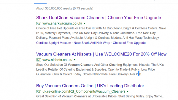 Shark-Vacuum-PPC-search-advert.png