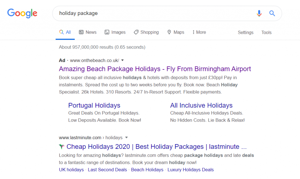 On the Beach – Analyse A Real PPC Campaign