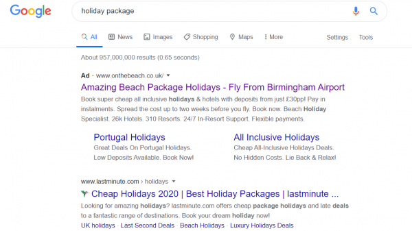 On-the-Beach-PPC-search-advert.png