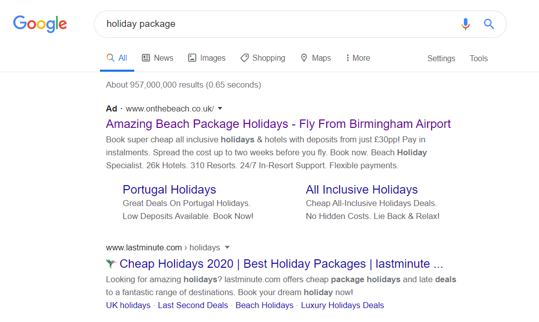 On-the-Beach-PPC-search-advert.png