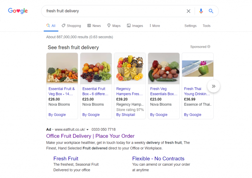 Eat fruit – Analyse A Real PPC Campaign